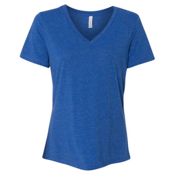 Women's Relaxed Triblend V-Neck Tee Thumbnail