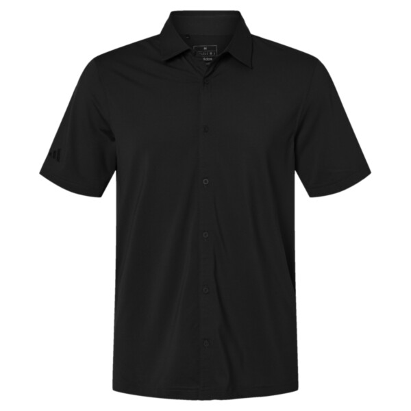 Men's Full Button Down Short Sleeve Shirt Thumbnail