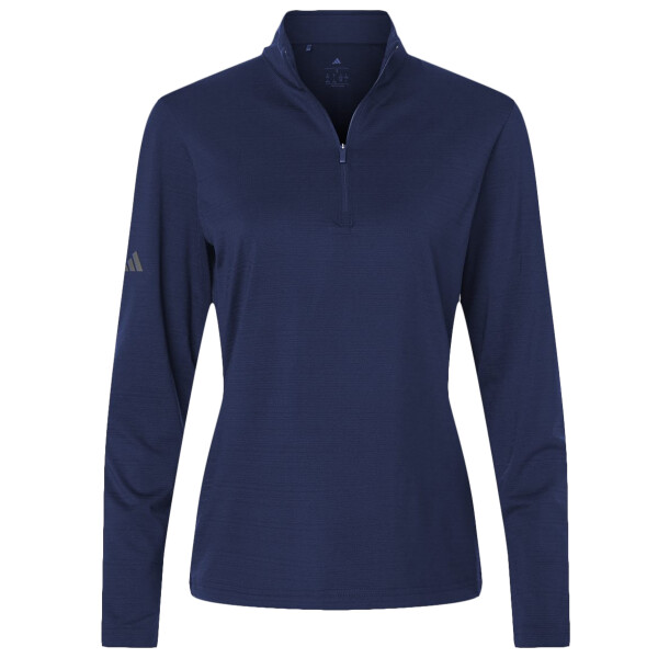 Women's Textured Stripe Quarter-Zip Pullover Thumbnail
