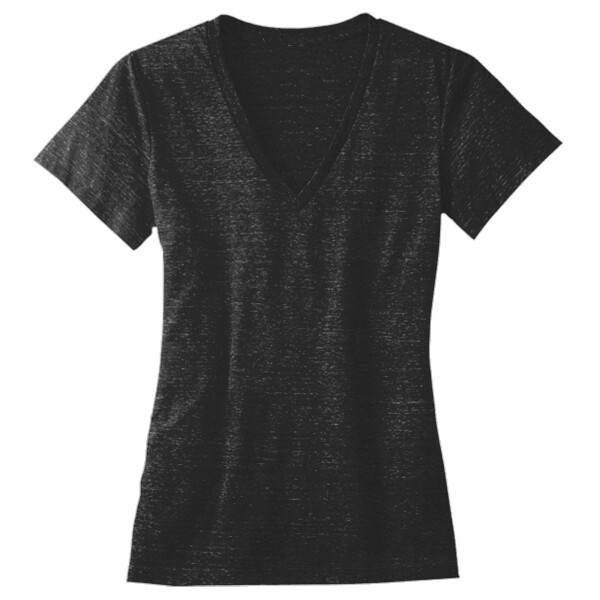Women’s Triblend Deep V-Neck Tee Thumbnail