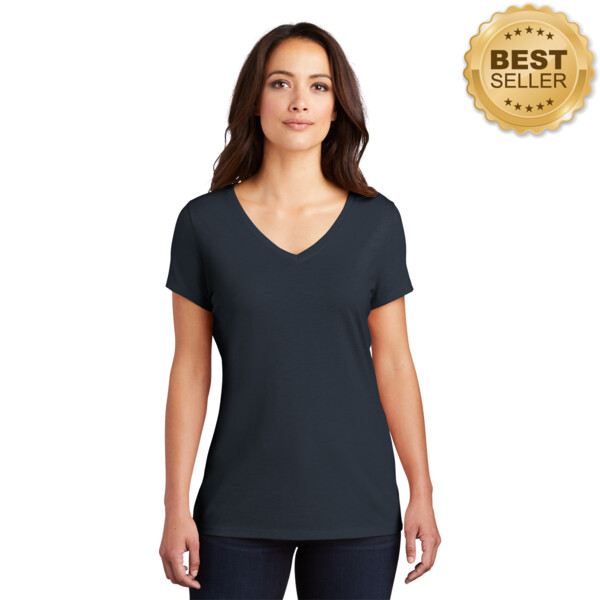 Ladies Tri-Blend V-Neck T-Shirt Thumbnail