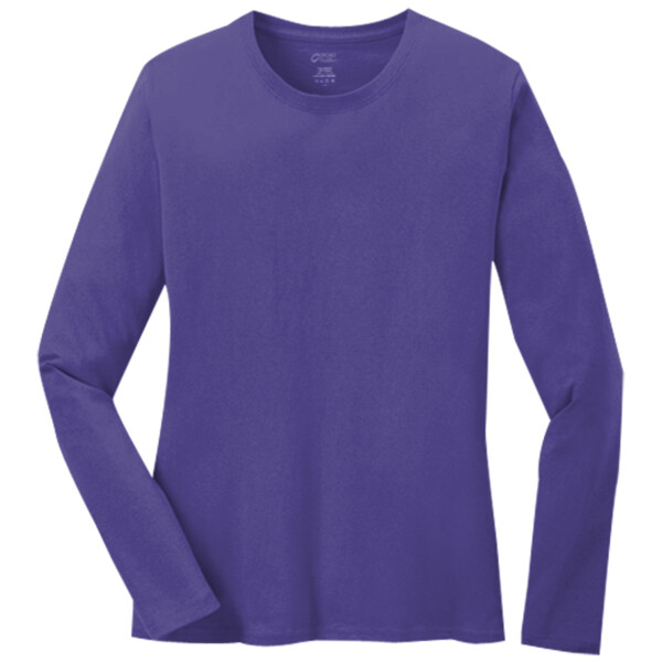 Ladies 5.4oz Long Sleeve T-Shirt Thumbnail