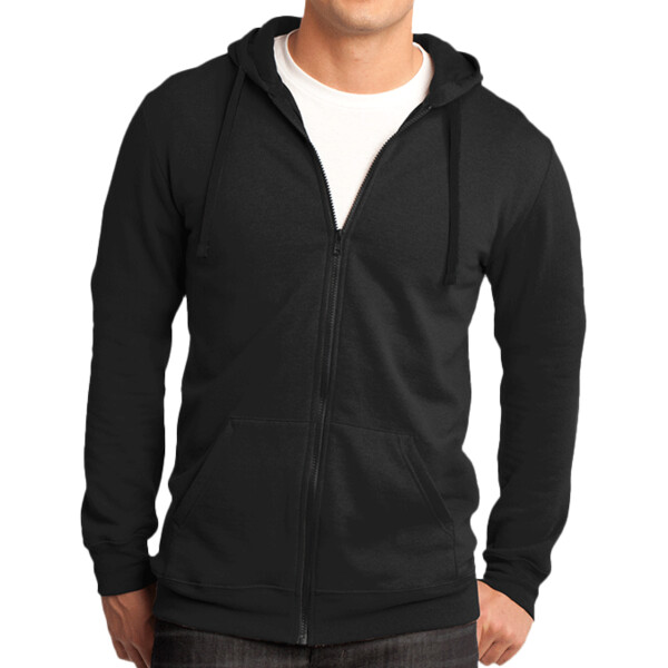 Adult Lightweight Full Zip Sweatshirt Thumbnail