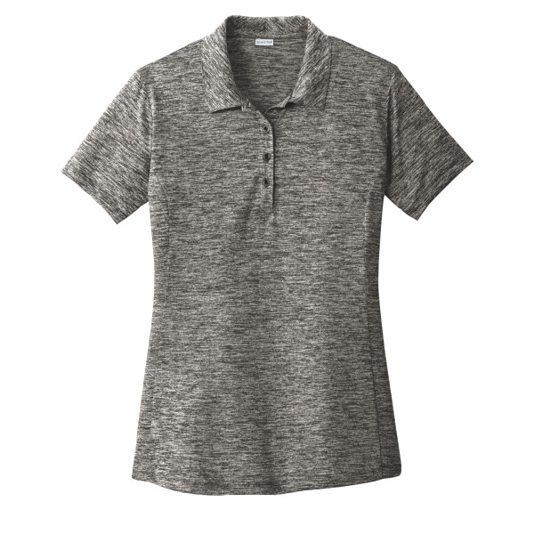 Ladies Electric Heather Polo Thumbnail