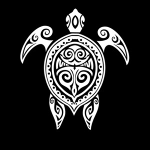 Turtle (White) - Unisex Premium Fleece Crew Sweatshirt Design