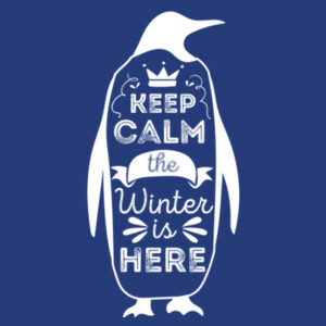 Penguin 1 (White) - Women's Premium Cotton T-Shirt Design