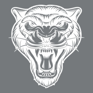 Panther 1 (White) - Unisex Premium Fleece Crew Sweatshirt Design