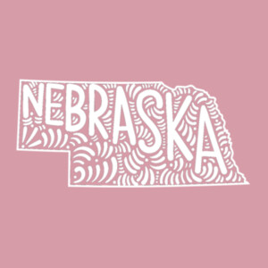 Nebraska (White) - Women's Premium Cotton T-Shirt Design