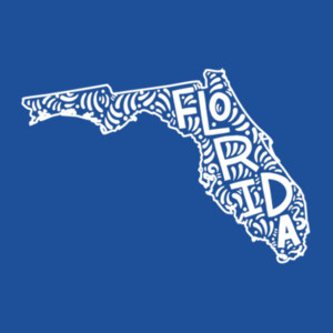 Florida (White) - Youth Premium Cotton T-Shirt Design