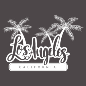 Los Angelos Cali (White) - Unisex Premium Cotton T-Shirt Design
