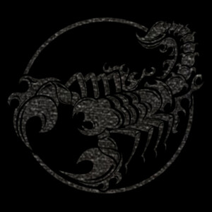Scorpion2 (Black) - Unisex Premium Fleece Crew Sweatshirt Design