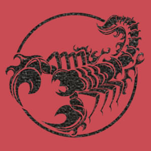 Scorpion2(Black) - Women's Premium Cotton T-Shirt Design