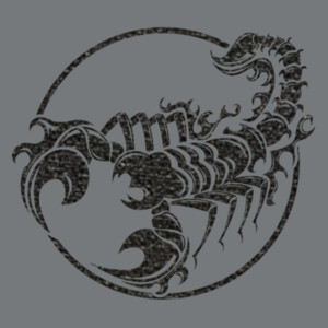 Scorpion2(Black) - Unisex Premium Fleece Crew Sweatshirt Design