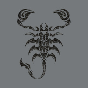 Scorpion 1( Black) - Unisex Premium Fleece Crew Sweatshirt Design