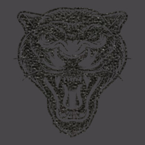 Panther1 (Black) - Youth Premium Cotton T-Shirt Design