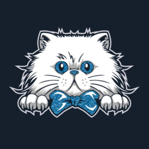 Pretty Kitty 1 - Unisex Premium Cotton T-Shirt Design