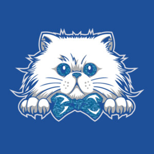 Pretty Kitty 1 - Youth Premium Cotton T-Shirt Design