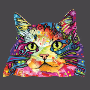 Neon Cat 2 - Youth Premium Cotton T-Shirt Design
