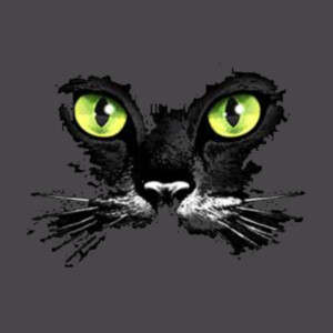 Cat Face - Youth Premium Cotton T-Shirt Design