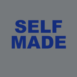 Self Made Navy - Unisex Premium Fleece Crew Sweatshirt Design
