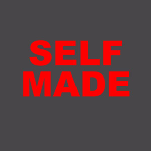 Self Made Red - Youth Premium Cotton T-Shirt Design