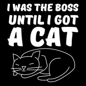 I Was The Boss White - Women's Premium Cotton T-Shirt Design