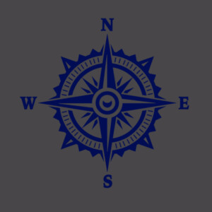Nautical Sign 1 Navy - Youth Premium Cotton T-Shirt Design