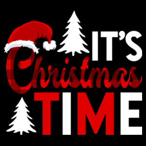 Its Christmas Time - Women's Premium Cotton T-Shirt Design