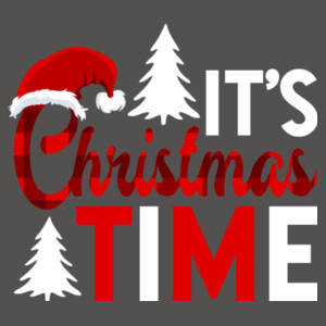 Its Christmas Time - Women's Premium Cotton Slim Fit T-SHirt Design