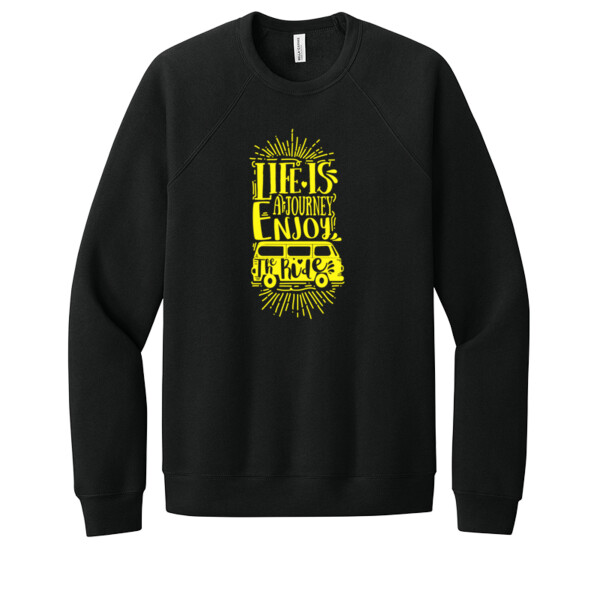 Enjoy The Ride - Unisex Premium Fleece Crew Sweatshirt Thumbnail