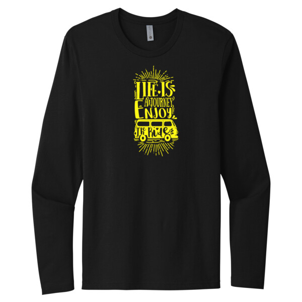 Enjoy The Ride - Unisex Premium Cotton Long Sleeve T-Shirt Thumbnail
