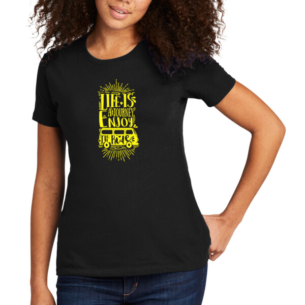 Enjoy The Ride - Women's Premium Cotton T-Shirt Thumbnail