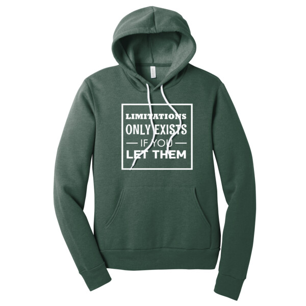 Limitations Don't Exist - Unisex Premium Fleece Pullover Hoodie Thumbnail