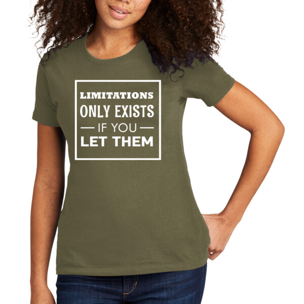 Limitations Don't Exist - Women's Premium Cotton T-Shirt Thumbnail