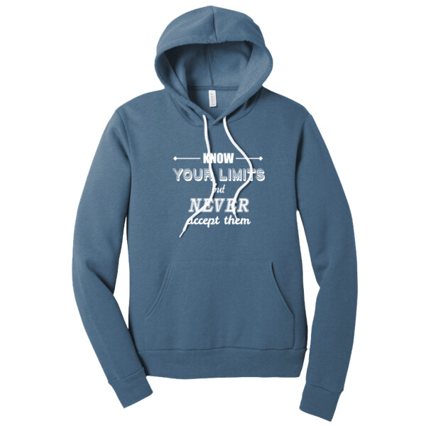 Know Your Limits - Unisex Premium Fleece Pullover Hoodie Thumbnail
