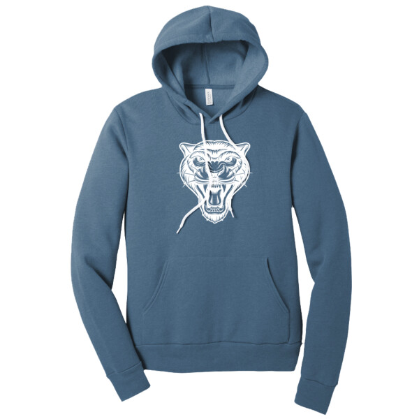 Panther 1 (White) - Unisex Premium Fleece Pullover Hoodie Thumbnail