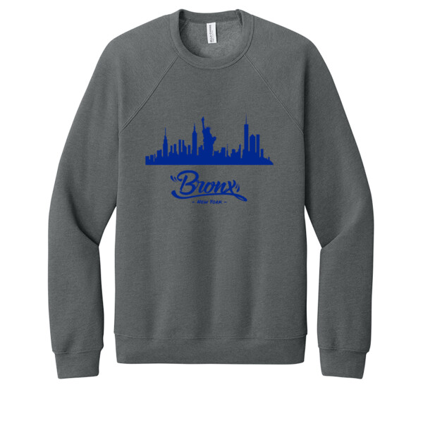 Bronx NYC Navy - Unisex Premium Fleece Crew Sweatshirt Thumbnail