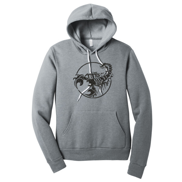 Scorpion2(Black) - Unisex Premium Fleece Pullover Hoodie Thumbnail