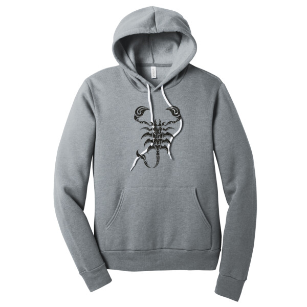 Scorpion 1( Black) - Unisex Premium Fleece Pullover Hoodie Thumbnail