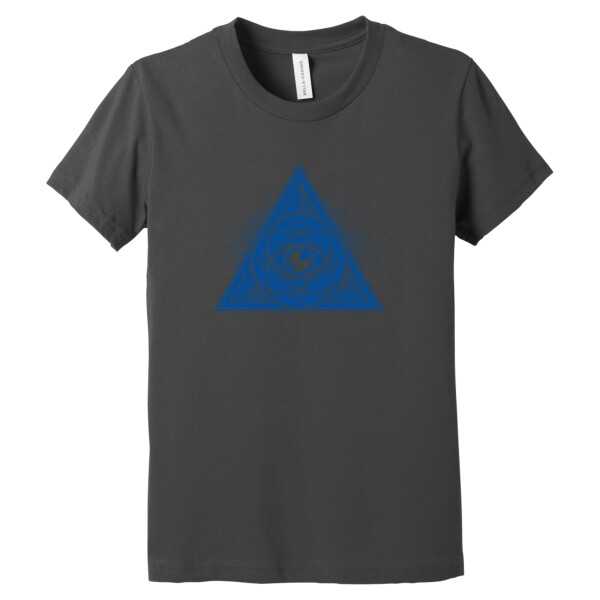 Sacred Geometry 1 (Navy) - Youth Premium Cotton T-Shirt Thumbnail