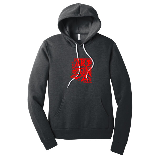 Arizona (Red) - Unisex Premium Fleece Pullover Hoodie Thumbnail