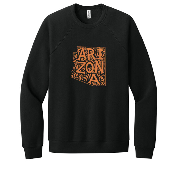 Arizona (Rust) - Unisex Premium Fleece Crew Sweatshirt Thumbnail