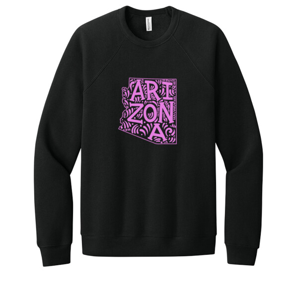 Arizona (Pink) - Unisex Premium Fleece Crew Sweatshirt Thumbnail