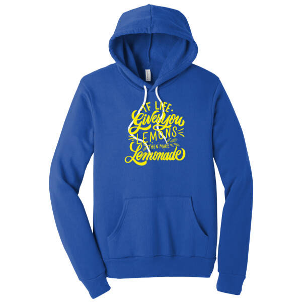 If Life Gives You Lemmons (Yellow) - Unisex Premium Fleece Pullover Hoodie Thumbnail