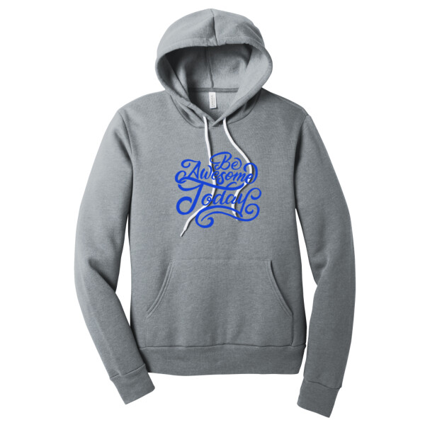 Be Awesome Today (Royal) - Unisex Premium Fleece Pullover Hoodie Thumbnail