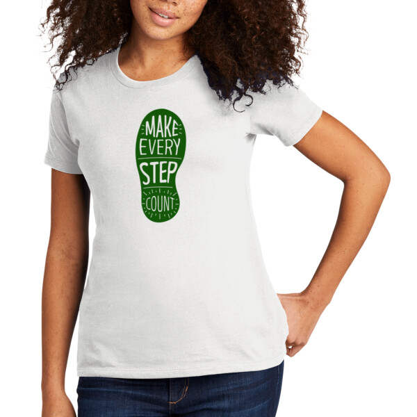 Make Things Happen (Forest Green) - Women's Premium Cotton T-Shirt Thumbnail