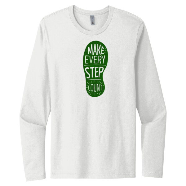 Make Things Happen (Forest Green) - Unisex Premium Cotton Long Sleeve T-Shirt Thumbnail