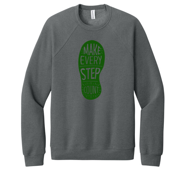 Make Things Happen (Forest Green) - Unisex Premium Fleece Crew Sweatshirt Thumbnail