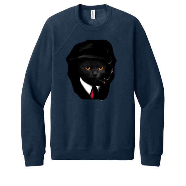 Cat Agent - Unisex Premium Fleece Crew Sweatshirt Thumbnail
