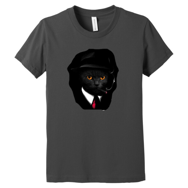 Cat Agent - Youth Premium Cotton T-Shirt Thumbnail